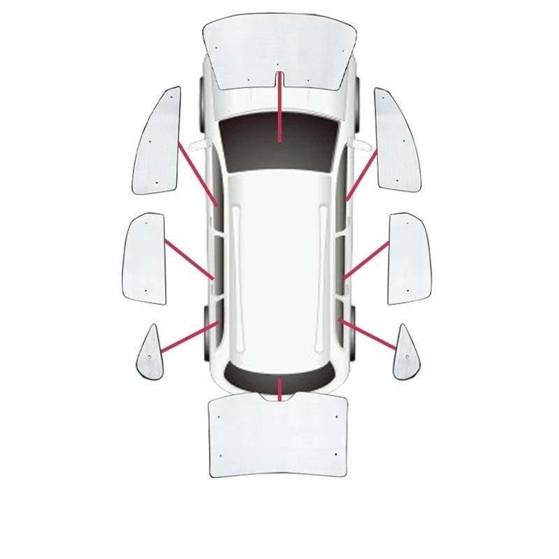 Auto Fenster Sonnenschutz Für Chery Für Omoda 5 Für Chirey C5 2022-2024 Anti-UV-Sonnenfensterabdeckung Windschutzscheibenfenster-Sonnenschutz Auto-Vollabdeckungsvisier Sonnenblende Auto(All Sunshades) von QRDKKL