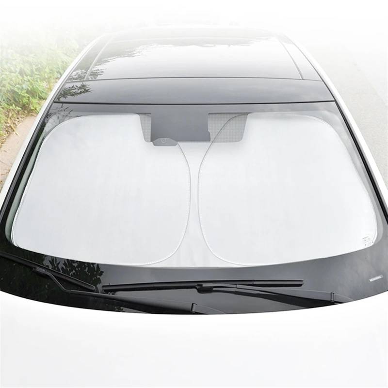 Auto Fenster Sonnenschutz Für Suzuki Für Swift Sport Zc33s Zc31s Zc72s Auto Windschutzscheibenabdeckung Faltbarer Sonnenschirm UV-Schutzschild Anti-Uv Sonnenblende Auto(80x140cm) von QRDKKL