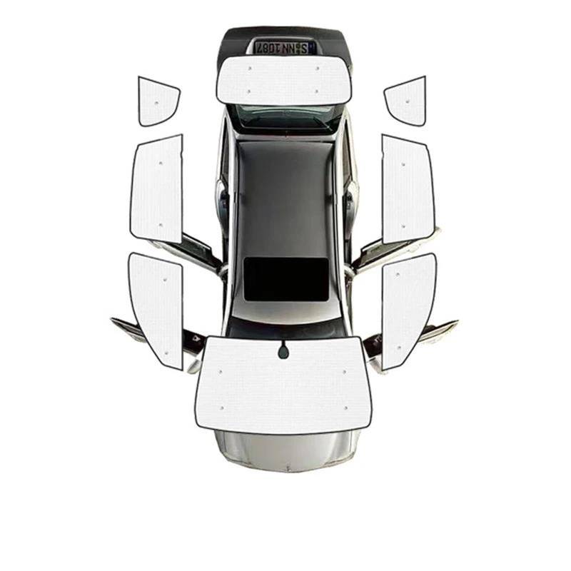 Auto Fenster Sonnenschutz Für Toyota Für RAV 4 Für RAV4 Für LWB Für Vanguard XA30 2006~2012 2011 Vollständige Abdeckung Visier Sonnenschutz Windschutzscheibe Fenster Sonnenschutz Sonnenblende Auto(A von QRDKKL