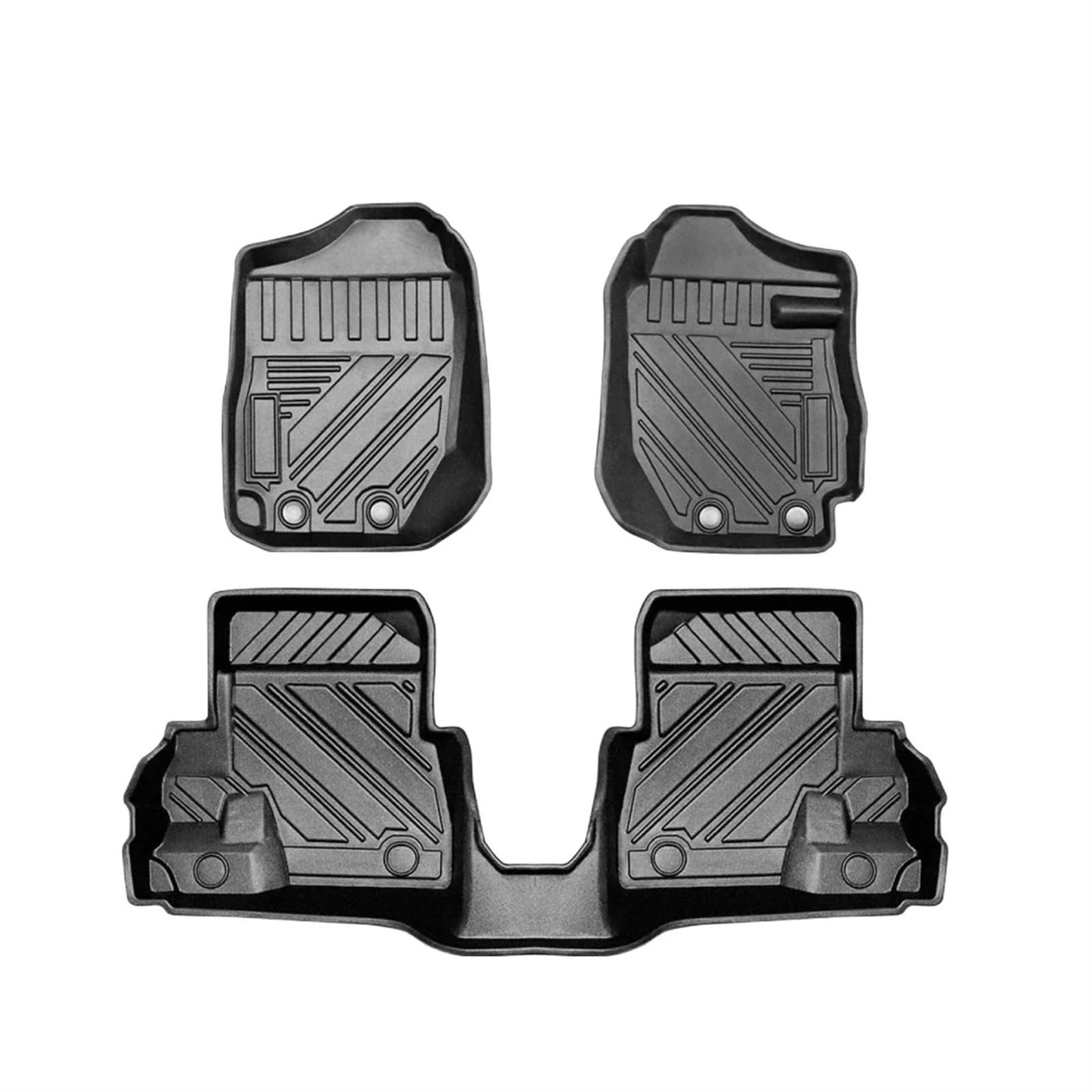 Autoteppiche Für Suzuki Für Jimny MK3 MK4 2008-2023 Auto-Fußmatten Allwetter-Fußmatten Geruchlose Pad-Tablettmatte Auto Fußmatten(MT 19-23 RHD) von QRDKKL