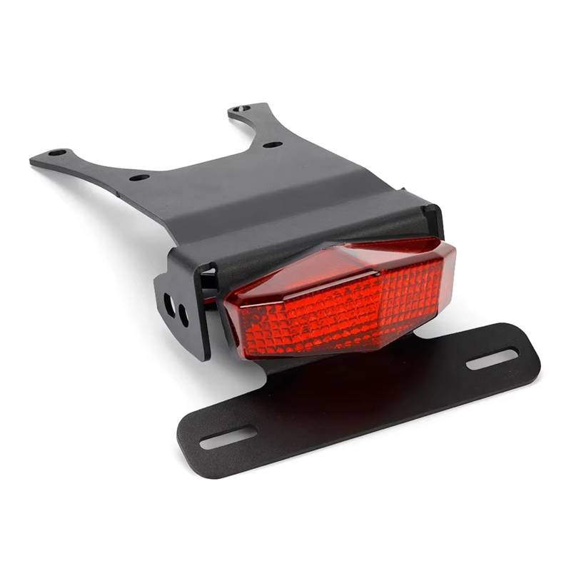 Motorrad Kennzeichenhalter Für CRF 250L/RL Für Rally Tail Tidy Für Fender Eliminator Für CRF250L Für CRF250RL Motorrad Kennzeichen Halter Tail Tidy(Red) von QRDKKL