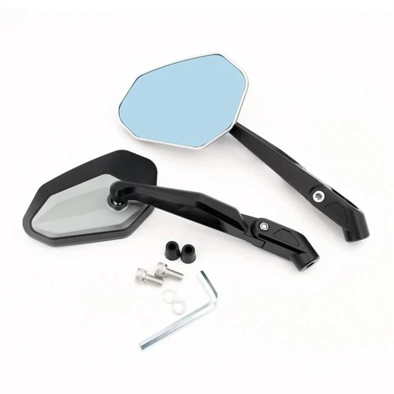 Motorrad Spiegel FÜR 890 FÜR Abenteuer Motorrad Spiegel 790 FÜR Abenteuer Seite Spiegel Klapp Spiegel 890 FÜR Abenteuer Anti-Glare FÜR 790Adve Rückspiegel Motorrad(Motorcycle Mirror) von QRDKKL