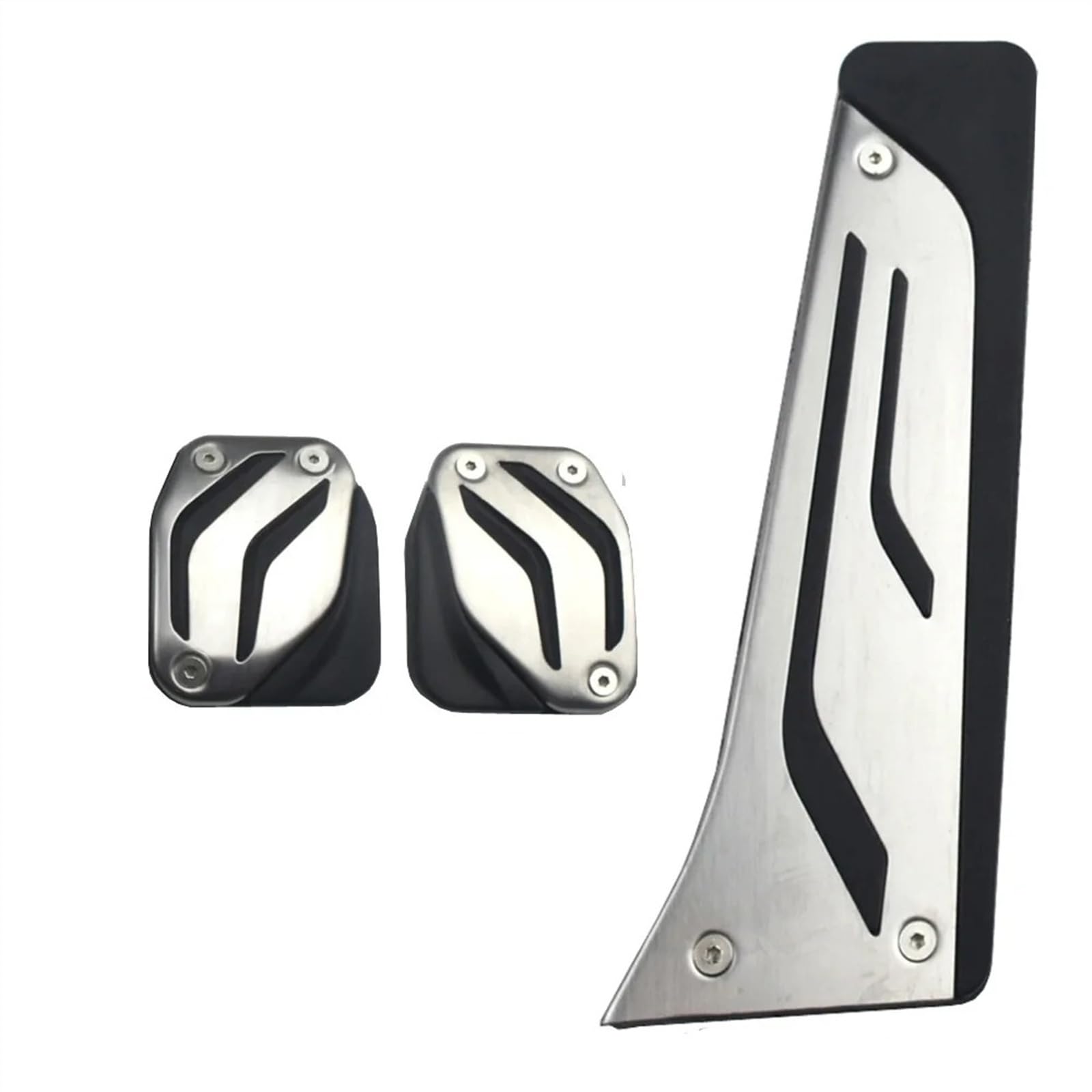 Pedalkappen Für 5 6 7 Für Serie F01 F02 F06 F10 520d 520i 525d 528i 530d 530i Accelerator Bremse Fußstütze Pad Aluminium Legierung Pedal Pedalabdeckung(MT) von QRDKKL