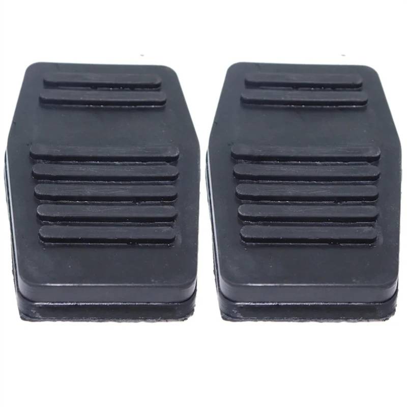 Pedalkappen Für Ford KA 1996-2002 2003 2004 2005 2006 2007 2008 Auto Gummi Bremse Kupplung Fuß Pedal Pad Abdeckung Ersatz 6789917 Pedalabdeckung(2piece) von QRDKKL