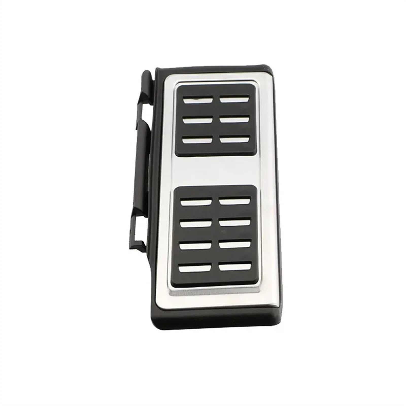 Pedalkappen Für Skoda Für Rapid Für Superb Für Karoq Für Kodiaq Für KAMIQ Für Combi Für LHD at MT Edelstahl Auto Gas Bremspedal Abdeckung Pedalabdeckung(1 Piece Rest Pedal) von QRDKKL