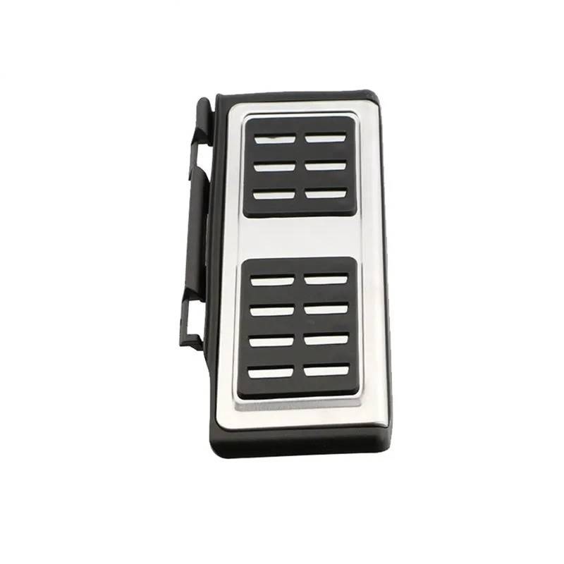 Pedalkappen Für VW Für Golf Für GTI Für Passat B8 Für Polo A05 6C GP Kraftstoffbremspedalauflage Fußpedalabdeckung Autopedale Aus Edelstahl Pedalabdeckung(1piece Rest Pedal) von QRDKKL