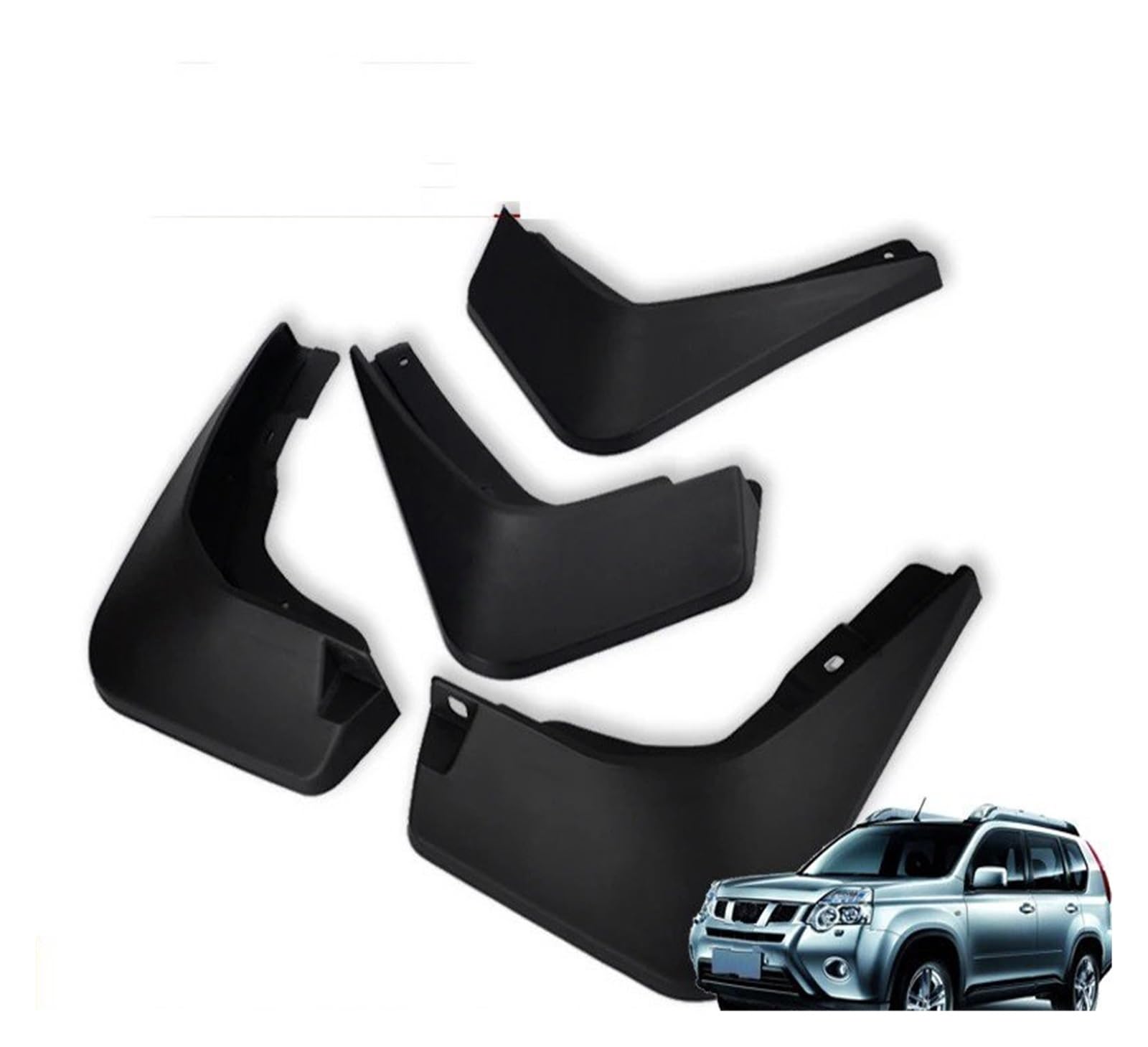 Schmutzfänger Für Nissan Für X-Trail T31 T32 2009-2021 Auto Kotflügel Für Fender Splash Guards Schmutzfänger Schmutzfänger Zubehör Kotflügel(A) von QRDKKL