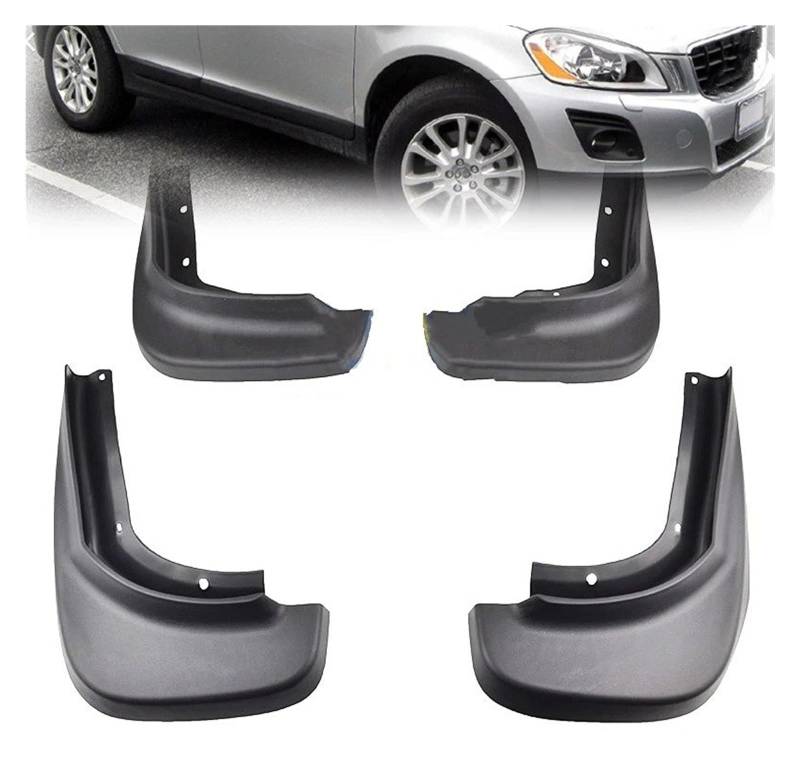 Schmutzfänger Für Volvo XC60 2009 2010 2011 2012 2013 Auto Schmutzfänger Schmutzfänger Spritzschutz Schmutzfänger Kotflügel OEM 030779759/60 Kotflügel von QRDKKL