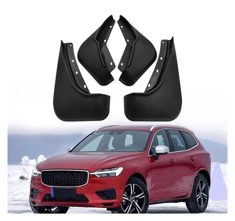 Schmutzfänger Für Volvo XC60 2018 2019 2020 2021 2022 Schlamm Flaps Splash Guards Für Fender Schmutzfänger Vorne Hinten Kotflügel 4 Teile/Satz Kotflügel von QRDKKL