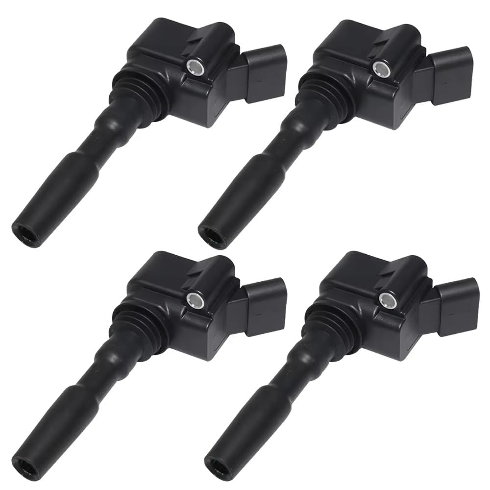 Zündspule Zündmodul Für SEAT Für IBIZA Für Mii Für LEON Für ALHAMBRA Für Für ARONA Für ATECA Für TOLEDO 04E905110E Zündspulen Motor Zündspule(4pieces) von QRDKKL