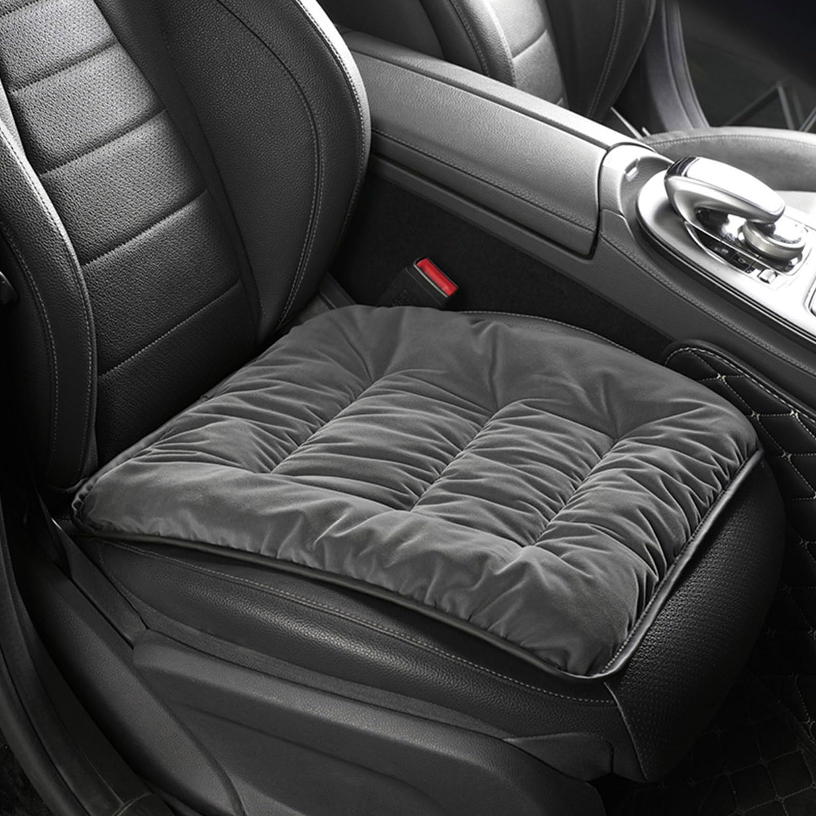 QREDTA Auto Sitzauflagen, für Audi SQ8 e-tron Sportback Car Seat Cushions Sitzbezügesets Protector Zubehör,Grey von QREDTA