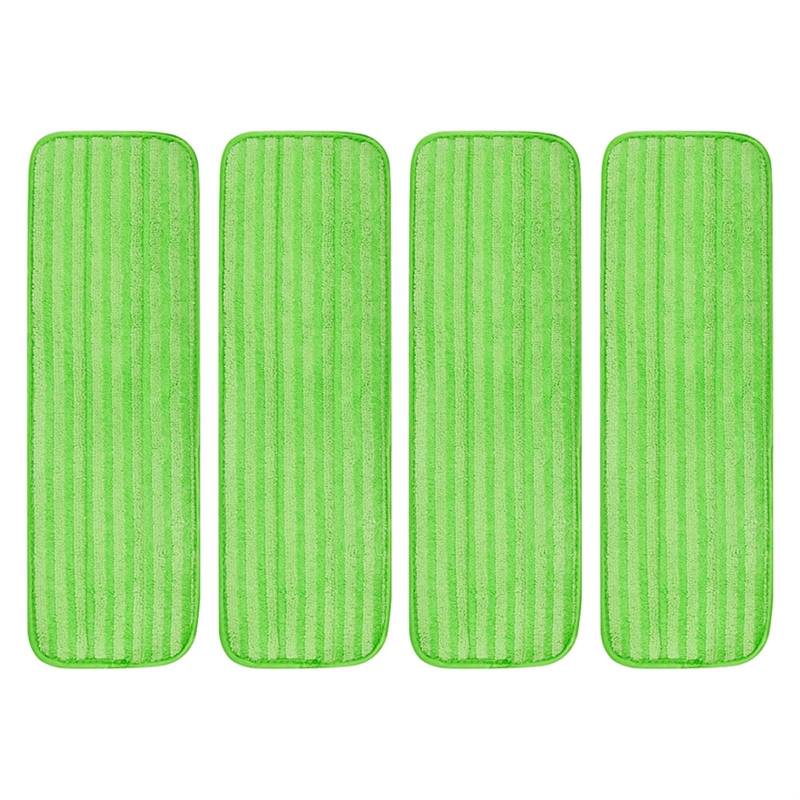 QRMZJF 2/4 Stück Mikrofaser-Staubwischpads, for Swiffer, for Sweeper XL Staubsauger, Trocken- und Nassnutzung, Kehrwischtücher, Pad, Bodenreinigung Staubsauger-Wischtuch(4 Pack) von QRMZJF