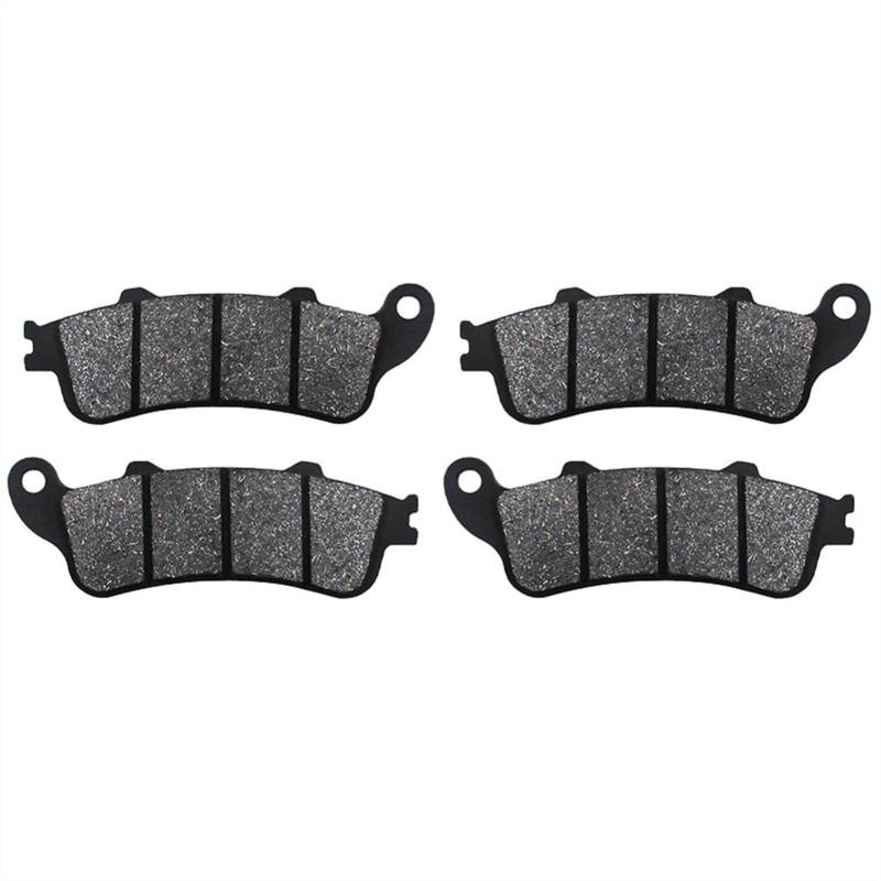 QRMZJF 3 Paar Motorrad-Bremsbeläge vorn und hinten, for NT650 VFR800 XL1000 CB1100 SF X11 CBR1100 ST1100 GL1800 NRX1800 VTX1800 Motorcycle Brake Pads(2 Pairs) von QRMZJF