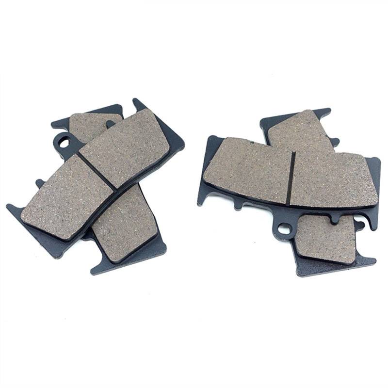 QRMZJF Bremsbeläge vorn und hinten, Satz GSX 1300 GSX1300 R RZ, for Hayabusa, GSX1300R 1999-2007 GSX1300RZ LTD 2004-2007 Motorcycle Brake Pads(2xFront Brake Pads) von QRMZJF