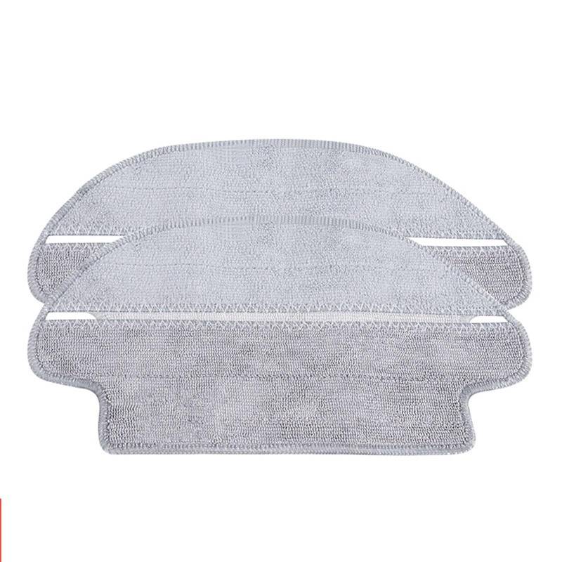 QRMZJF Mopptuch, for Xiaomi, for Mijia Mop Pro STYJ02YM 3C Viomi V2 Pro V3 Kehrroboter Staubsauger Reinigung Ersatz Ersatzteile Staubsauger-Wischtuch(Dry rag-2pcs) von QRMZJF