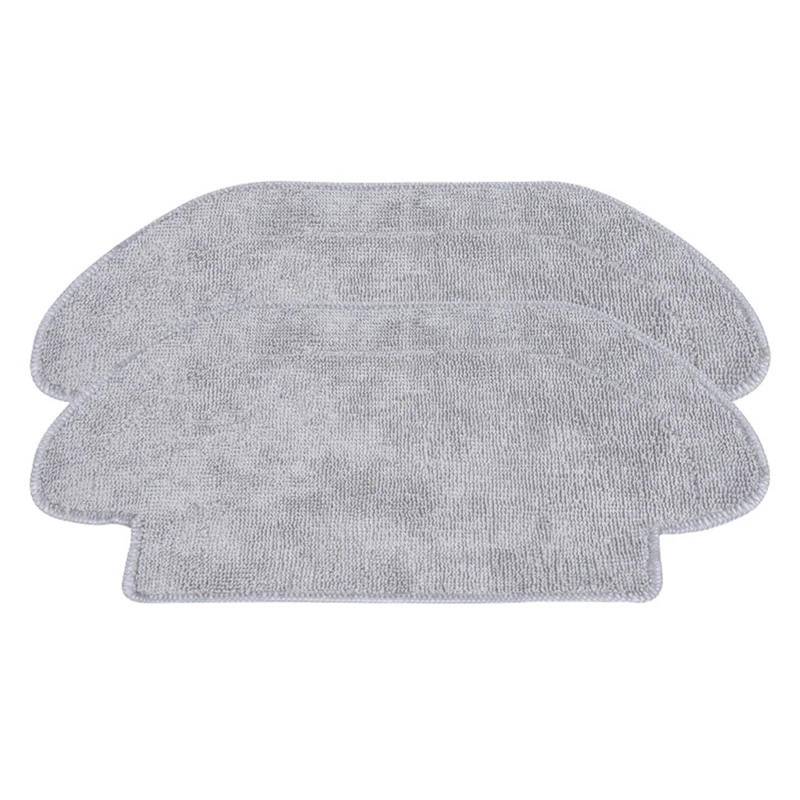 QRMZJF Mopptuch, for Xiaomi, for Mijia Mop Pro STYJ02YM 3C Viomi V2 Pro V3 Kehrroboter Staubsauger Reinigung Ersatz Ersatzteile Staubsauger-Wischtuch(Wet rag-2pcs) von QRMZJF