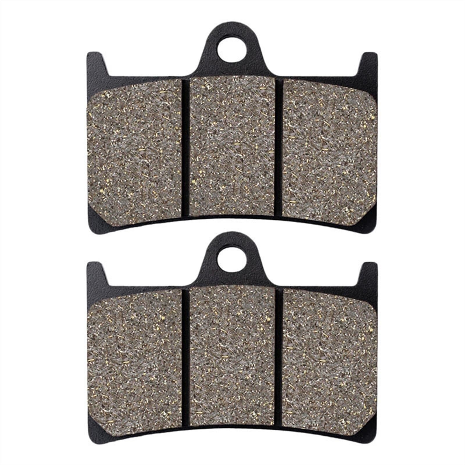 QRMZJF Motorrad-Bremsbeläge vorn und hinten, for Yamaha, FZ1 FZ 1 FZS1000 Naked FZS 1000, for Fazer, 800 FZ6 FZ8 FZ10 FZ07 FZ08 FJ-09 Tracer 900 GT Motorcycle Brake Pads(Front 1 Pair) von QRMZJF