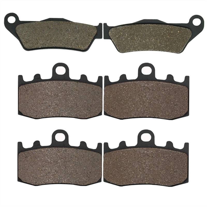 QRMZJF Motorrad-Bremsbeläge vorne und hinten, for, R 1200 RT R1200 RT R1200RT K26 2003 2004 2005 2006 2007 2008 Motorcycle Brake Pads(Front and Rear) von QRMZJF