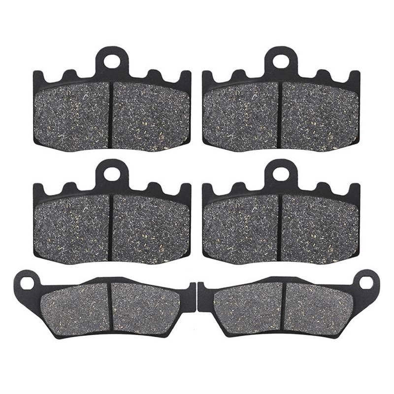 QRMZJF Motorrad-Bremsbeläge vorne und hinten, for, R1150GS R1200RT Evo System/ABS Adventure K26 R1150 R1200 R 1150 1200 GS RT 2001-2008 Motorcycle Brake Pads(Front and Rear) von QRMZJF