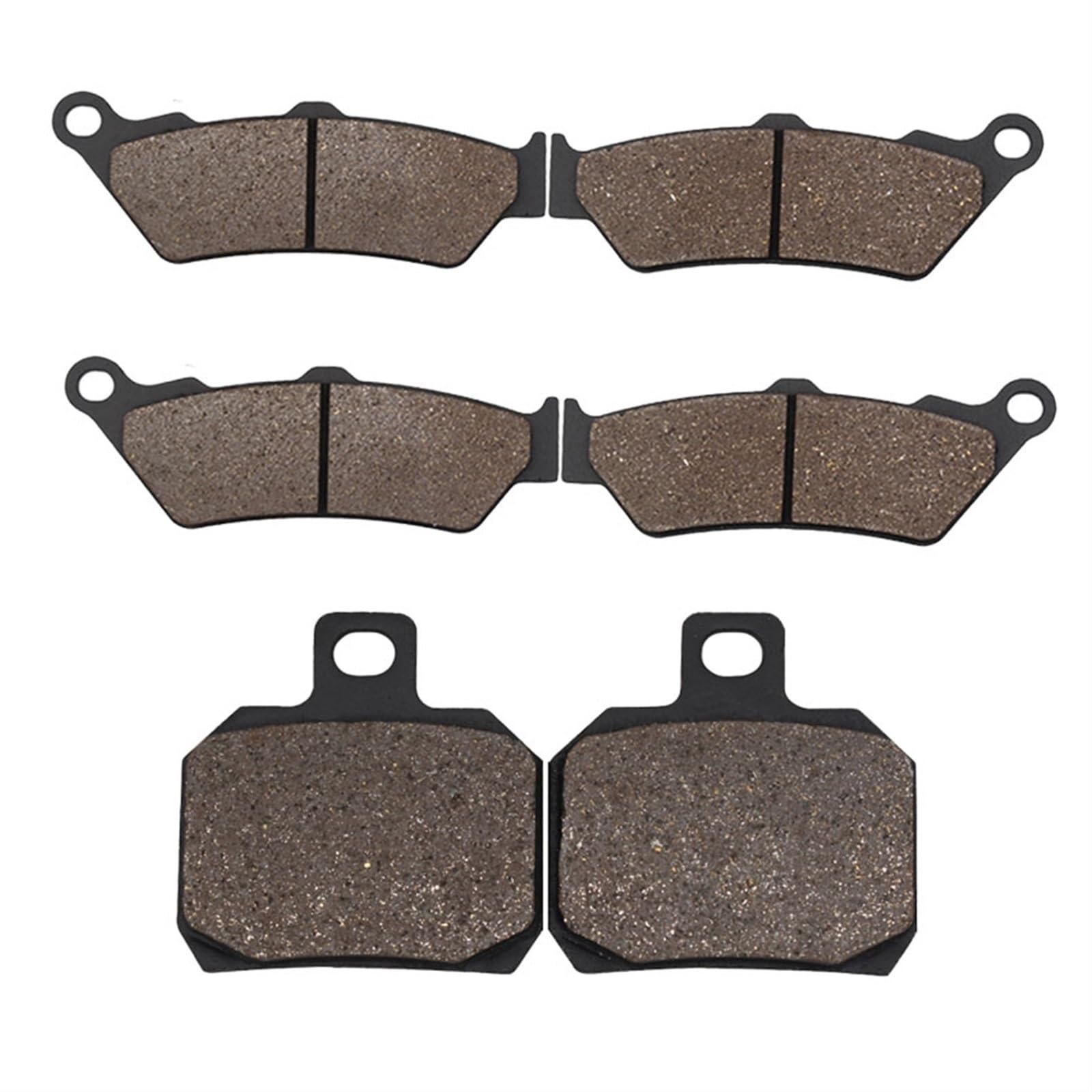 QRMZJF Motorrad-Bremsbeläge vorne und hinten, for Aprilia, ETV 1000 Caponord 2001 2002 2003 2004 2005 2006 2007 2008 Motorcycle Brake Pads(Front and Rear) von QRMZJF