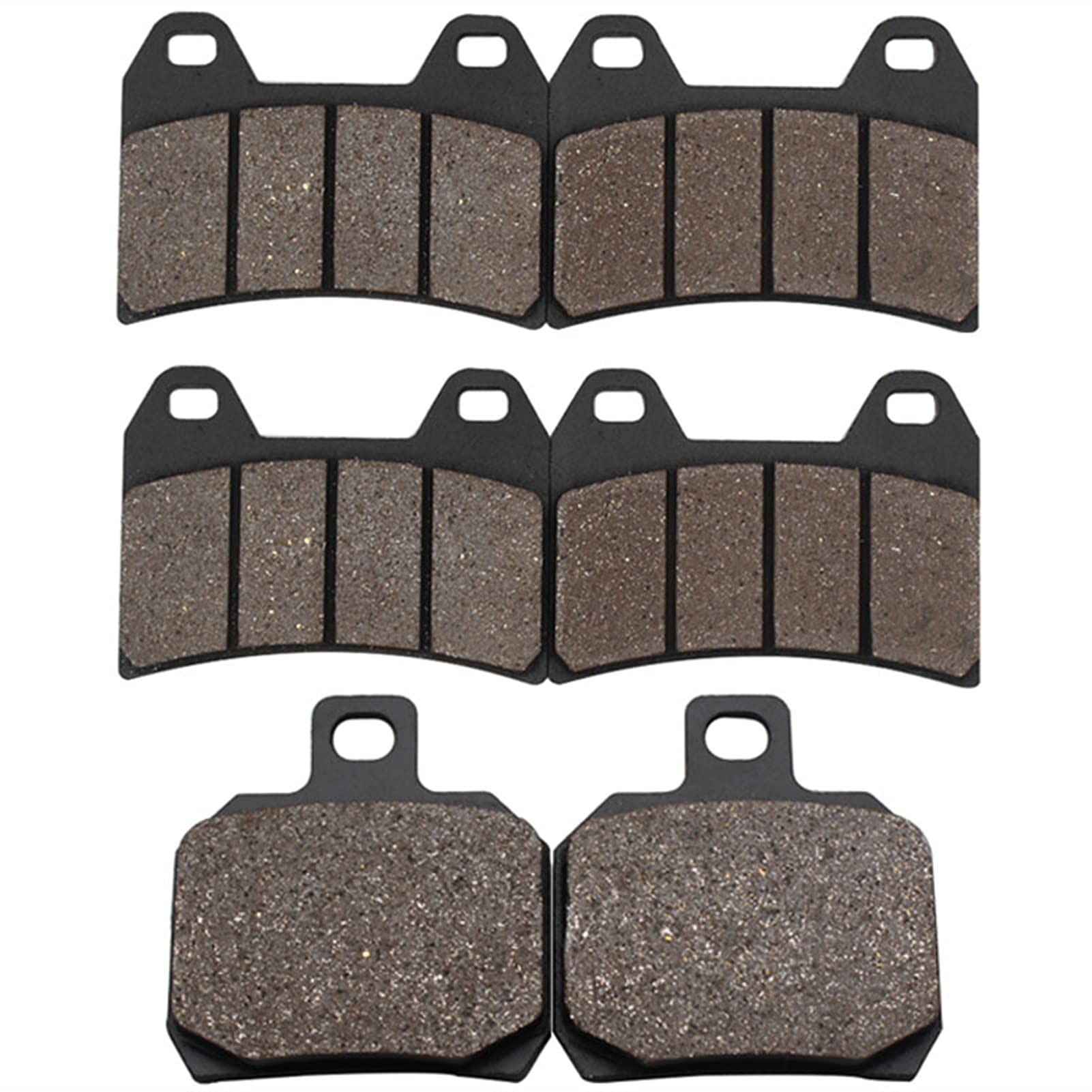 QRMZJF Motorrad-Bremsbeläge vorne und hinten, for Aprilia, SL 1000 SL1000 Falco 2002-2004 Tuono R 1000 Radial-Bremssattel 2002-2008 Motorcycle Brake Pads(Front and Rear) von QRMZJF