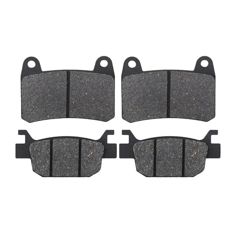 QRMZJF Motorrad-Bremsbeläge vorne und hinten, for BJ300GS BJ300 BN300 TNT300 TNT 300 BN 302 BN302 Tornado STELS Keeway RKX300 Motorcycle Brake Pads(1 Pair F 1 Pair R) von QRMZJF