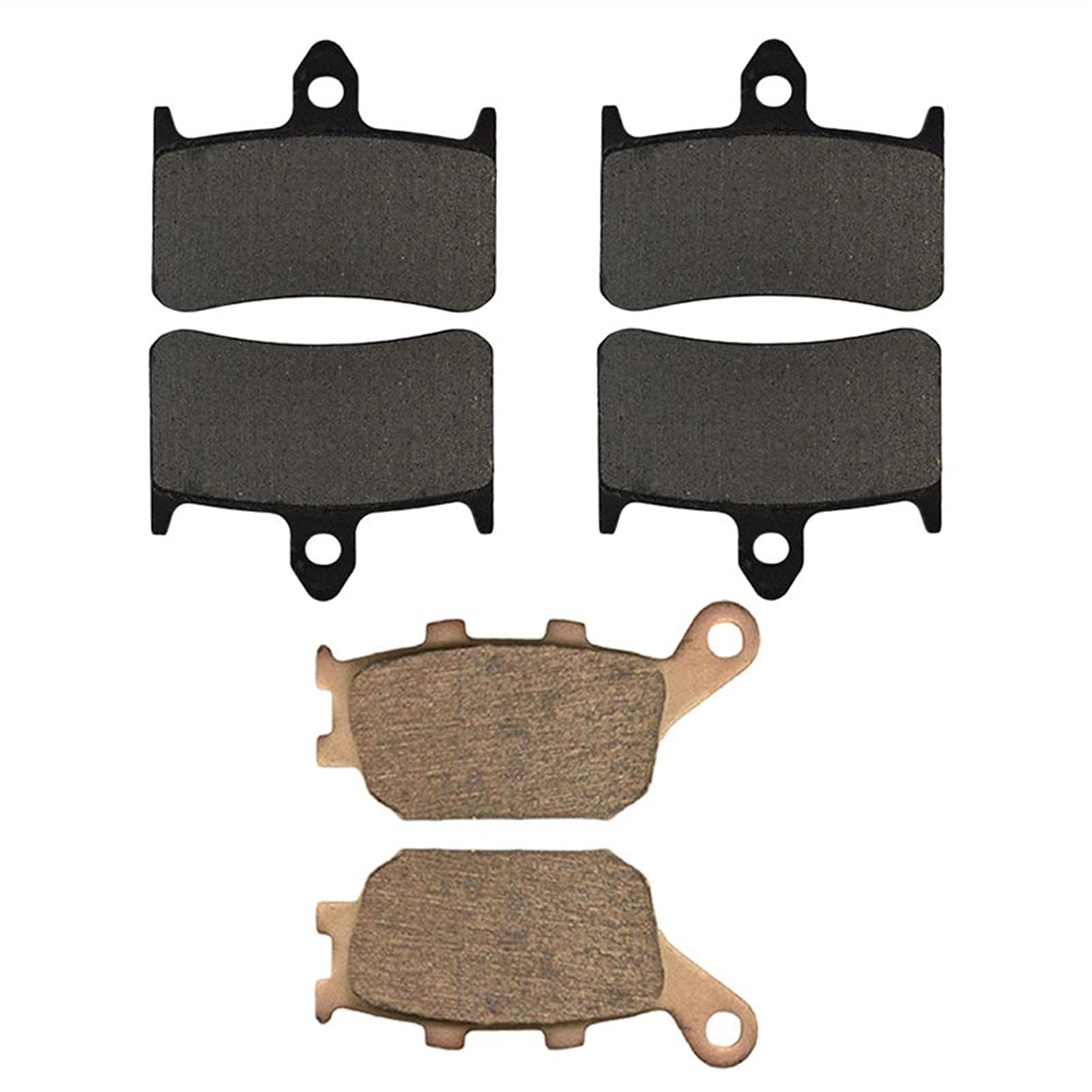 QRMZJF Motorrad-Bremsbeläge vorne und hinten, for CB 1000 CB1000 1994-1995 Bremsscheibenbelagsatz Motorcycle Brake Pads von QRMZJF