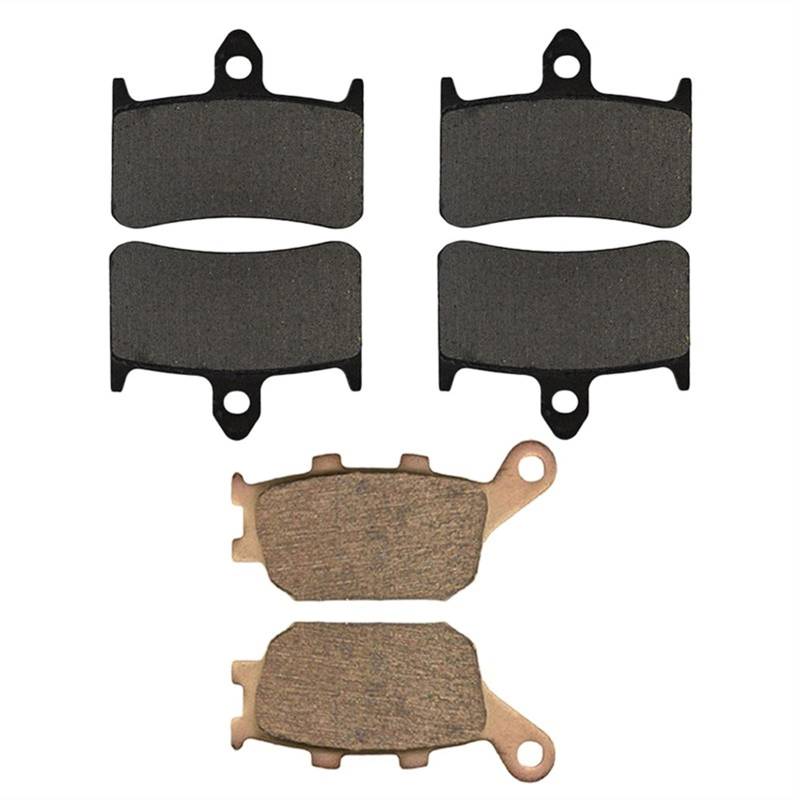 QRMZJF Motorrad-Bremsbeläge vorne und hinten, for CB 1000 CB1000 1994-1995 Bremsscheibenbelagsatz Motorcycle Brake Pads von QRMZJF