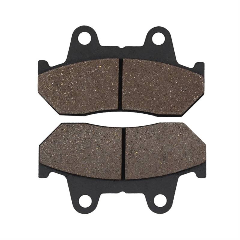 QRMZJF Motorrad-Bremsbeläge vorne und hinten, for GL 1500 A Aspencade Interstate 90-00 GL1500 Goldwing 98-00 VFR750F 86-87 Motorcycle Brake Pads(Rear) von QRMZJF