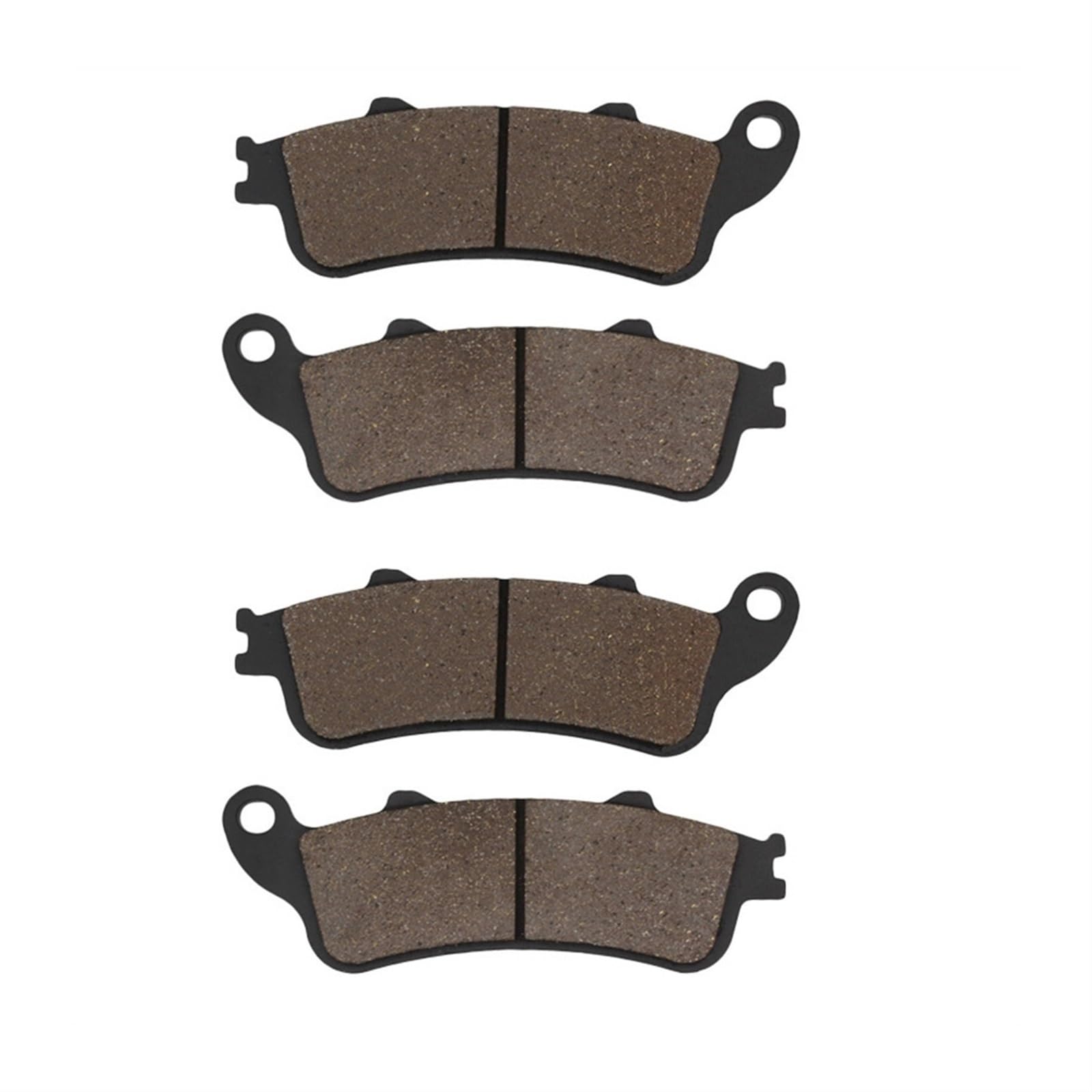 QRMZJF Motorrad-Bremsbeläge vorne und hinten, for GL 1800 GL1800 Goldwing 1800 2001-2015 NRX 1800 NRX1800 Rune 2004 2005 Motorcycle Brake Pads(2pcs) von QRMZJF