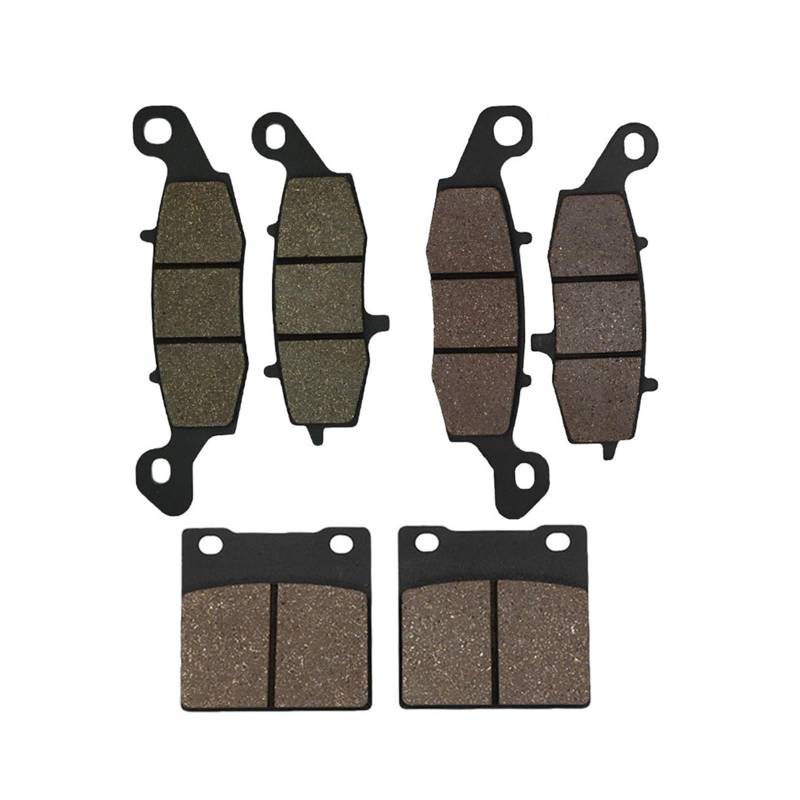 QRMZJF Motorrad-Bremsbeläge vorne und hinten, for GSX 600F GSX600F Katana 600 1998-2006 SV 650 SV650 1999-2002 Motorcycle Brake Pads(Front and Rear) von QRMZJF