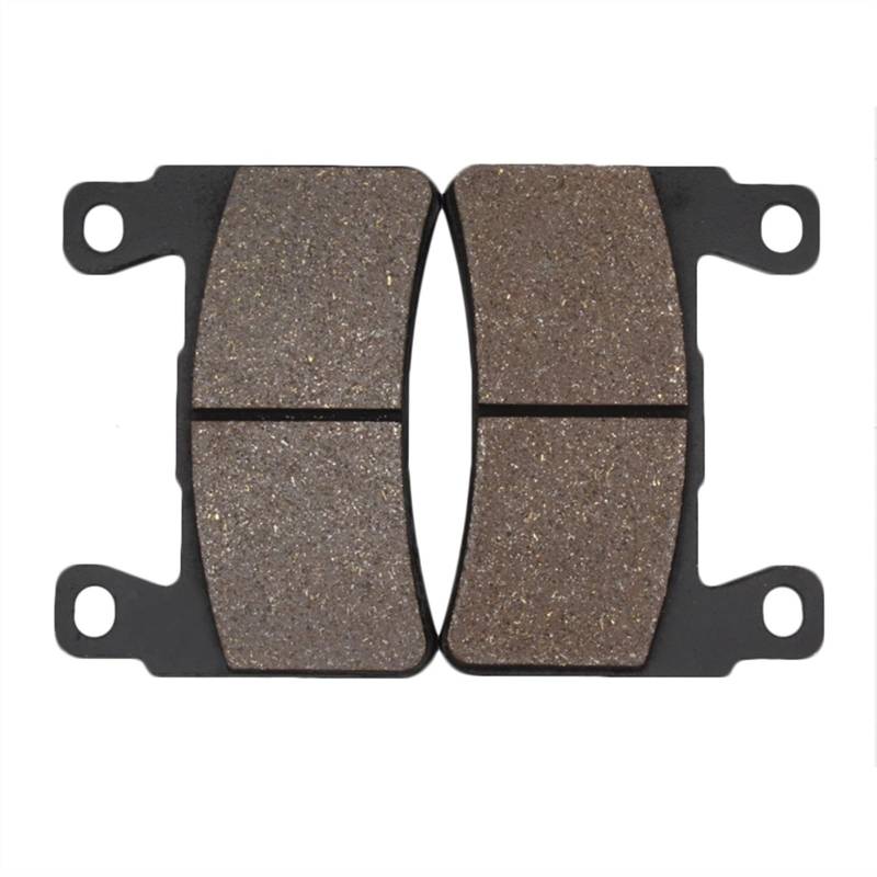 QRMZJF Motorrad-Bremsbeläge vorne und hinten, for Harley Davidson, XR1200 XR 1200 2008 2009 2010 XR1200X 2010 2011 2012 Motorcycle Brake Pads(Front) von QRMZJF