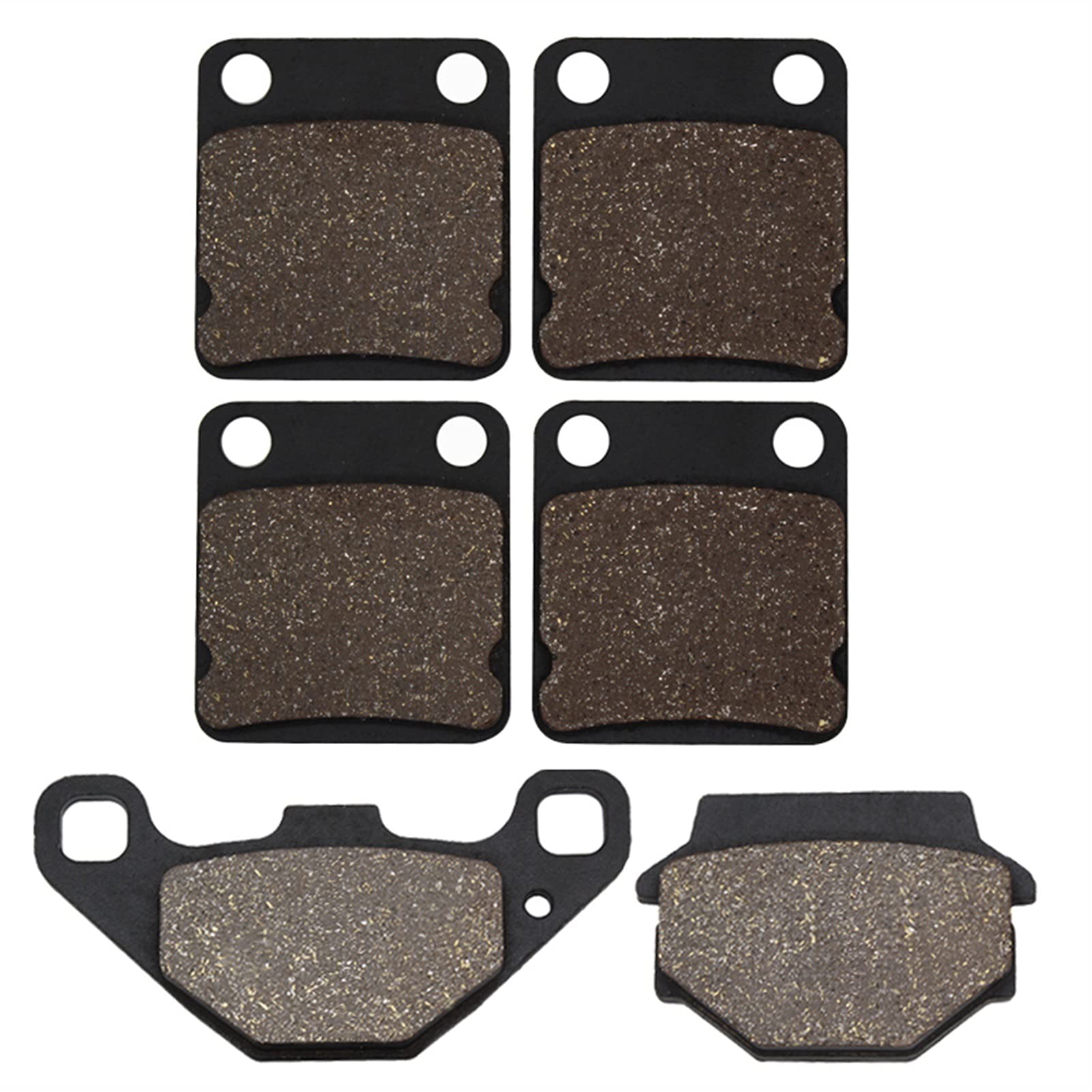 QRMZJF Motorrad-Bremsbeläge vorne und hinten, for LTF500 LTF 500 LT-F500 2003-2007 Motorcycle Brake Pads(Front and Rear) von QRMZJF