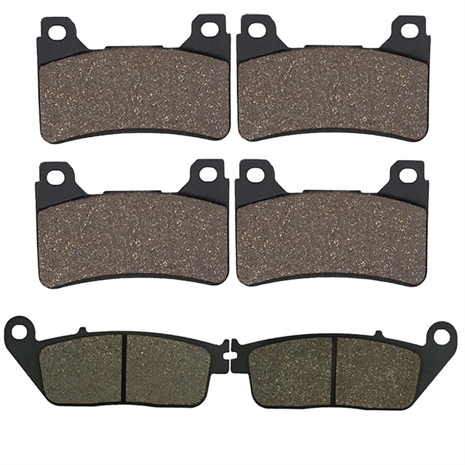 QRMZJF Motorrad-Bremsbeläge vorne und hinten, for Street Bikes CB1000 CB 1000 R8 2008 Motorcycle Brake Pads(Front and Rear) von QRMZJF