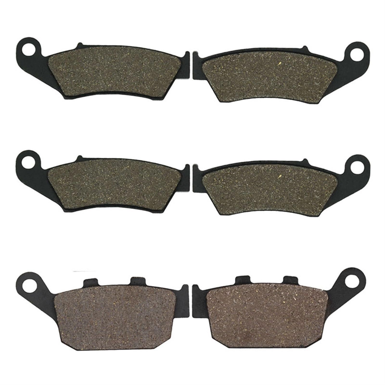 QRMZJF Motorrad-Bremsbeläge vorne und hinten, for XRV 750 XRV750 Africa Twin 1994-2003 XL600V Transalp 1997 1998 1999 Motorcycle Brake Pads(Front and Rear) von QRMZJF