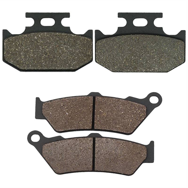 QRMZJF Motorrad-Bremsbeläge vorne und hinten, for Yamaha, DT125 DT 125 2005 2006 Motorcycle Brake Pads(Front and Rear) von QRMZJF