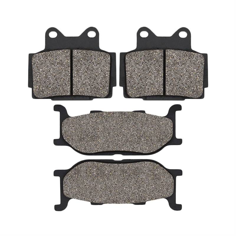 QRMZJF Motorrad-Bremsbeläge vorne und hinten, for Yamaha, XJ600 XJ600N XJ600S Diversion XJ 600 NS 1992 1993 1994 1995 1996 1997 Motorcycle Brake Pads(Front and Rear) von QRMZJF