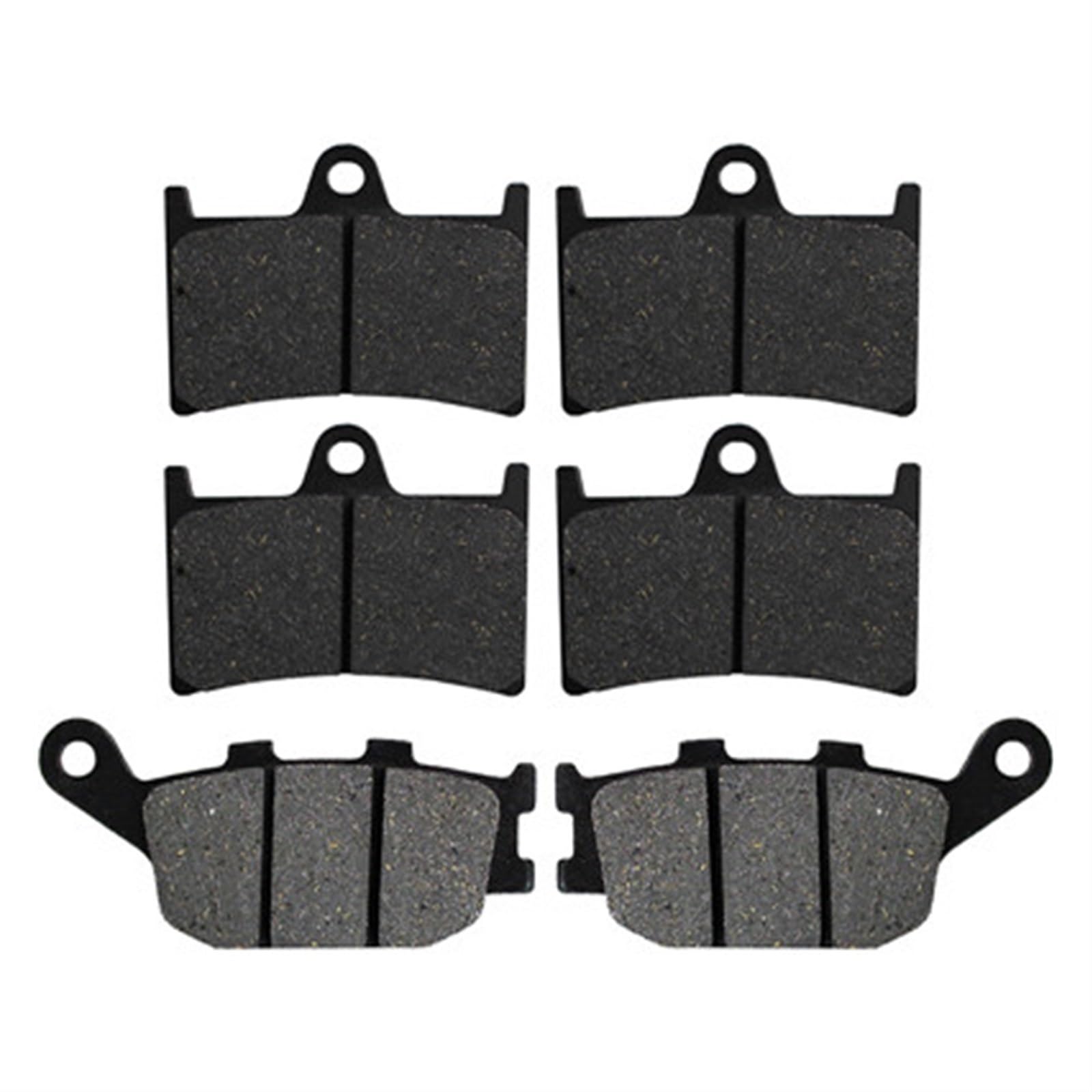 QRMZJF Motorrad-Bremsbelag vorne und hinten, for Yamaha, MT-09 900 Sport Tracker Street Rally Tracer GT XSR900 Abarth FZ1 1000, for Fazer, MT-10 2014-2019 Motorcycle Brake Pads(Front and Rear) von QRMZJF