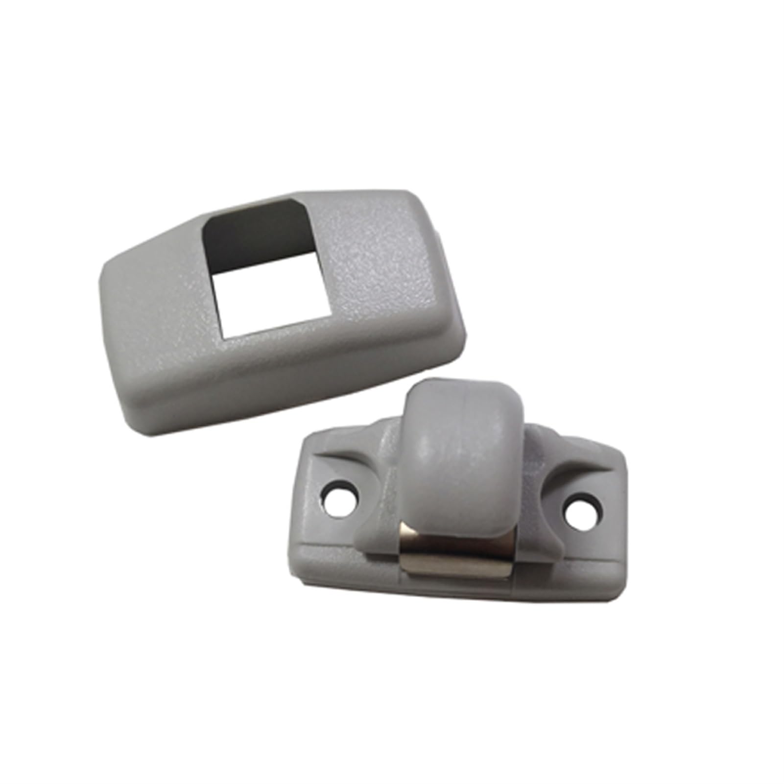 QRMZJF Sonnenblende Haken Clip Halterung Hange 1 stücke, for Golf, for Passat Polo, for Käfer, for Skoda, for Octavia, A5 Fabia Haken für Sonnenblende im Auto(Grey) von QRMZJF