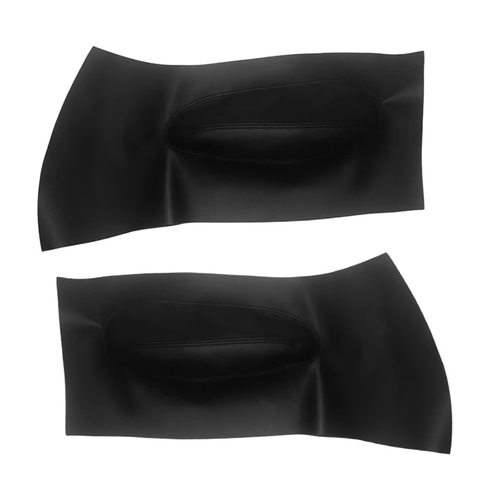 QRMZJF for VW, for Käfer, 1998 1999 2000 2001 2002 2003 2004 2005–2010, Auto-Innenverkleidung, Mikrofaser-Leder, Vordertür-Armlehnenverkleidung Armlehnenverkleidungen für Autotüren(Black) von QRMZJF