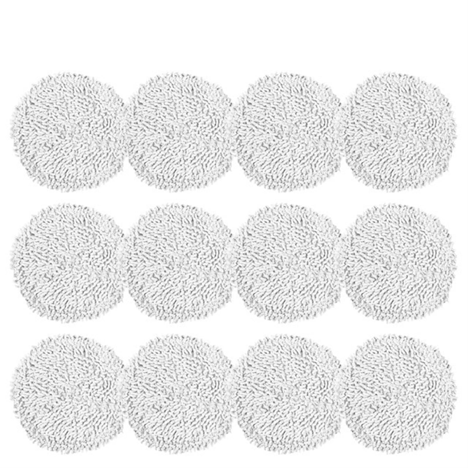 QRMZJF for Xiaomi, for Mijia Pro STYTJ06ZHM Selbstreinigender Roboter Ersatz-Mopp-Pad-Teile Abnehmbarer waschbarer Lappentuchhalter Zubehör Staubsauger-Wischtuch(Mop-12pcs) von QRMZJF