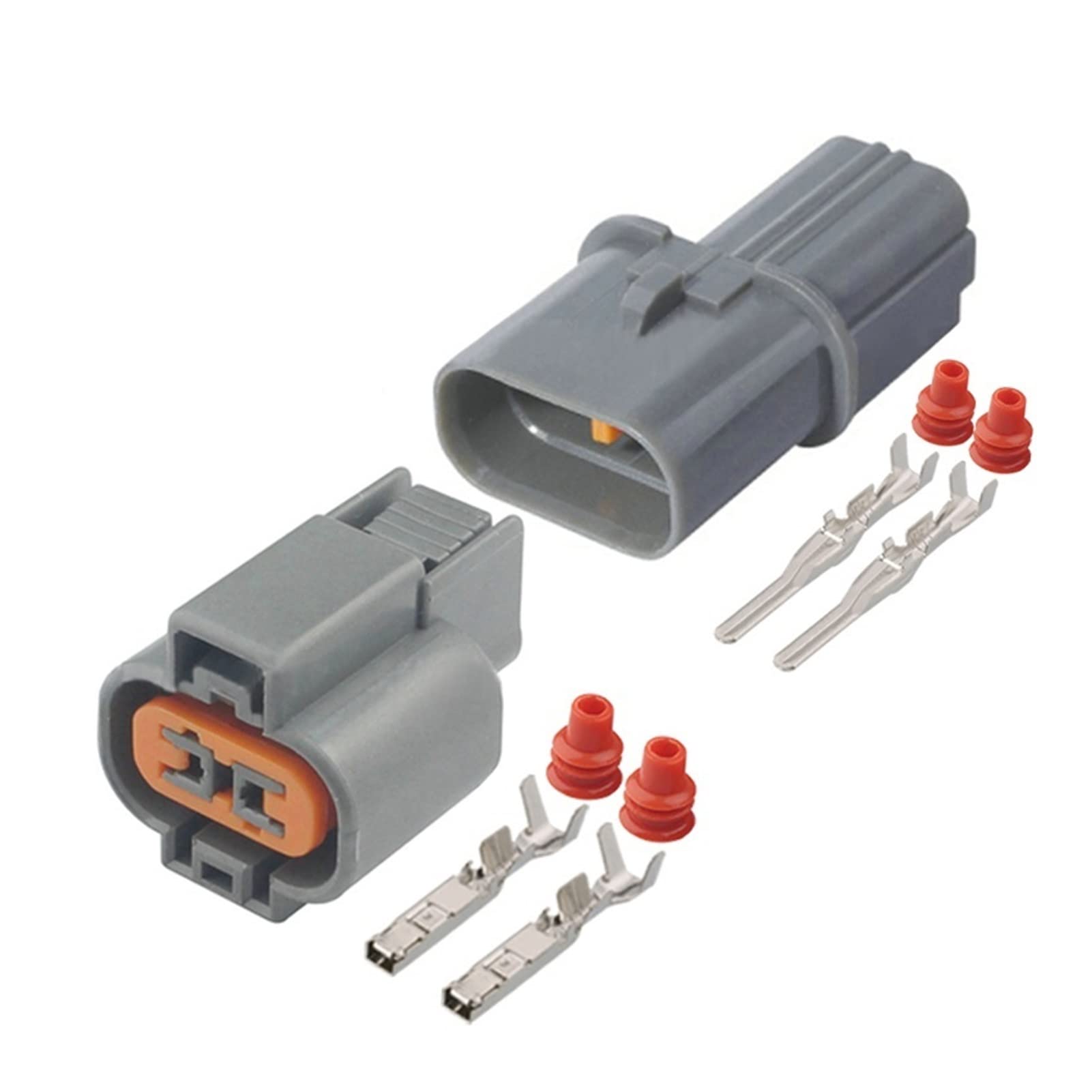 1/5/10/20/50 Sets 2 Pin Auto Elektrische Stecker Männlich Weiblich Lampe Stecker 1G/2G/PB625-021-27 DJ7023B-2.2-21(2p Female Male,50 Sets) von QSBVSO