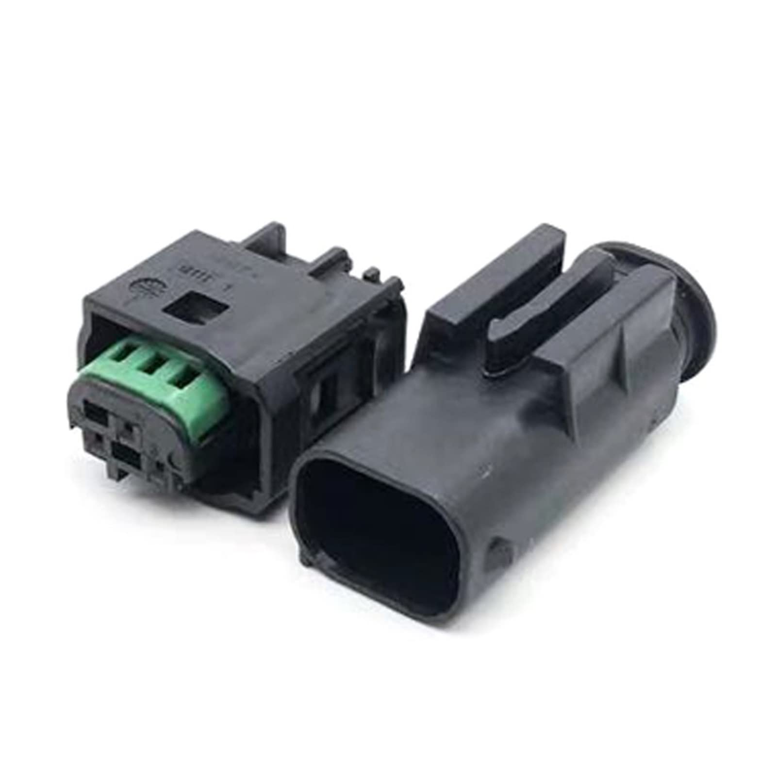 1/5/10/20/50Sets 3 Pin Kunststoff Radar Sensor Stecker dunkel Männlich Weiblich Stecker auto Licht Wasserdichte Elektrische Stecker 968402-1(3p female male,50 SETS_3P) von QSBVSO