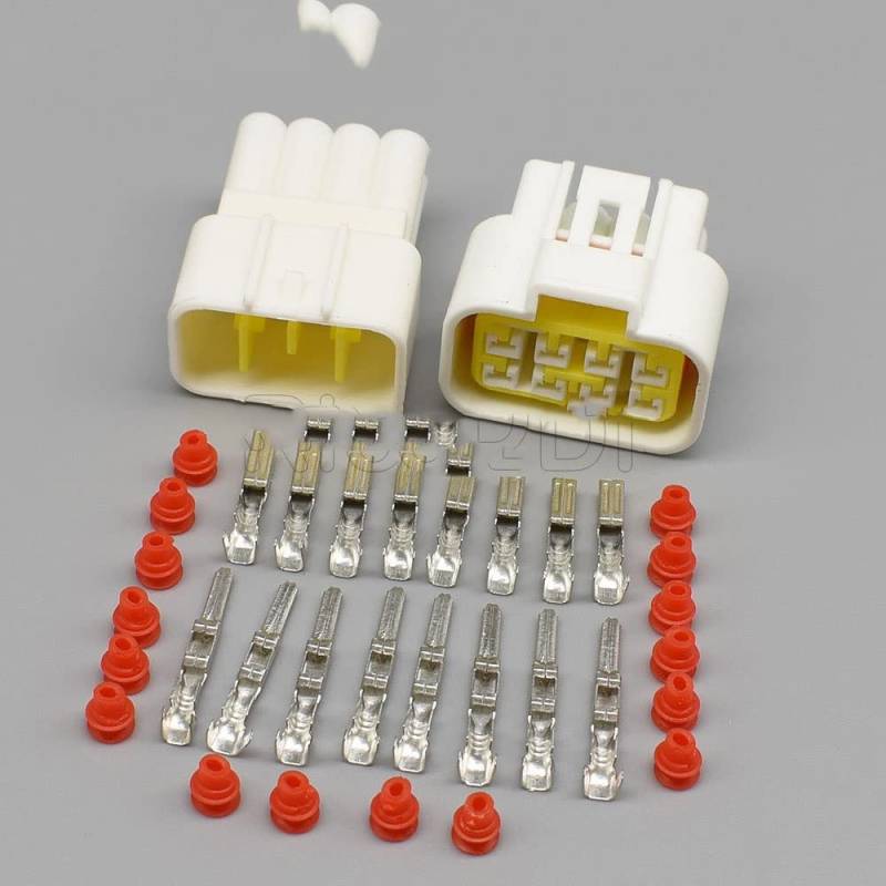 1/5/10/20Kits Furukawa Snowy 2.3 Serie 2/3/4/6/8/9/16Pin Männlich Weiblich Versiegelt Wasserdicht Auto Stecker(8Pin ale Female,1Set) von QSBVSO