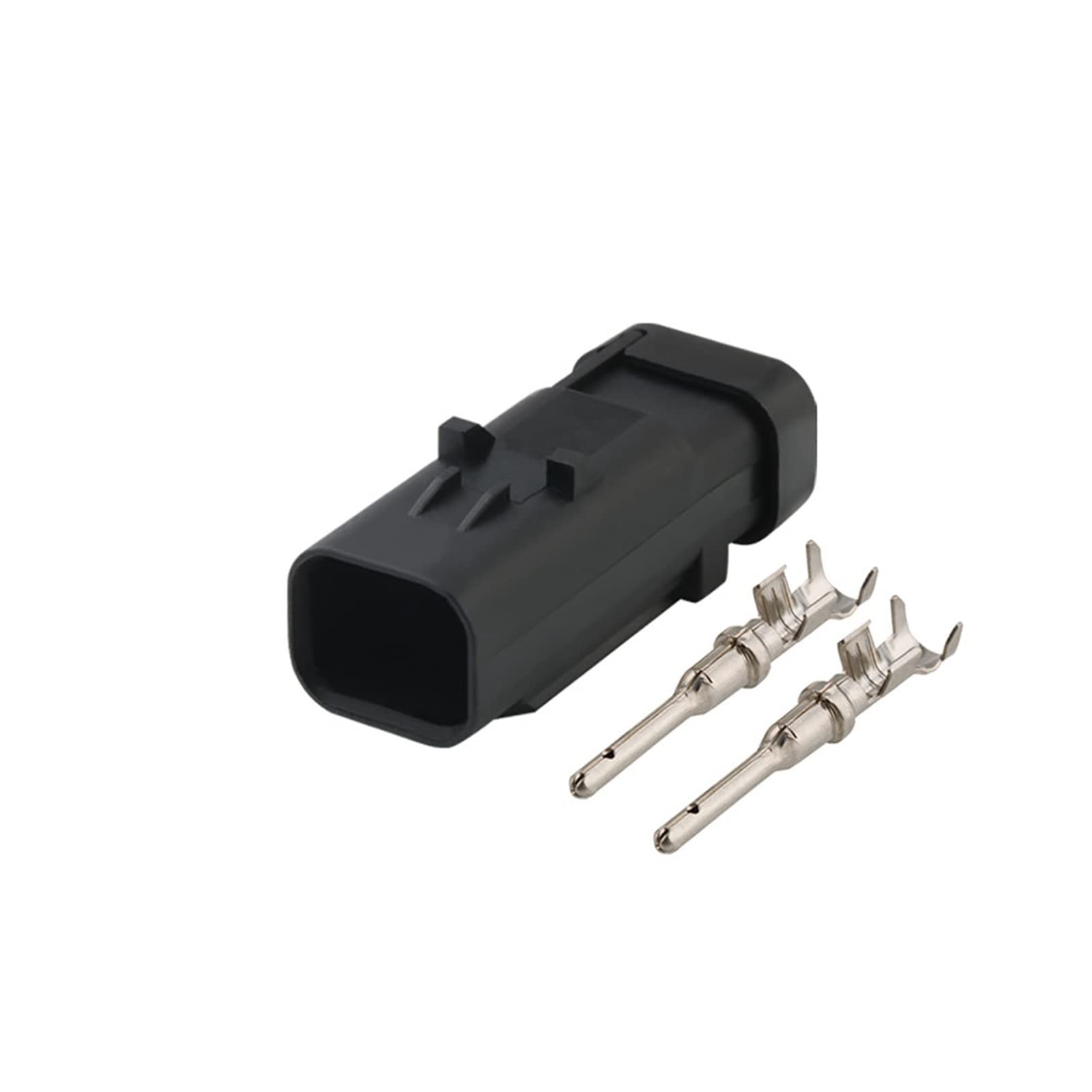 1-20SETS 2 PIN 776427-1 776428-1 wasserdichte männliche weibliche Steckverbinder Compatible with Bagger Nockenwellensensor Motor Injector 776522-1(Male Set,10Sets) von QSBVSO