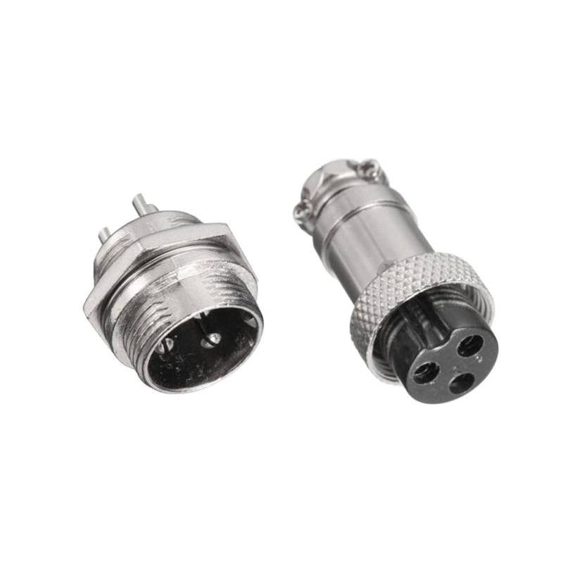 1 Set 16mm GX16 2/3/4/5/6/7/8/8/9/9.9.20 Stecker-Stecker-Stecker-Stecker-Stecker-Stecker-Stecker-Stecker(1 Set GX16-3P) von QSBVSO