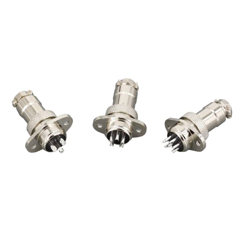 1 Set Aviation Plug and Socket GX16-2/3/4/5/6/7/8/9 / 10P 16mm Rhombus-Flanschsitz. DF16. Serien-Aviation-Spalten-Anschluss(10P) von QSBVSO