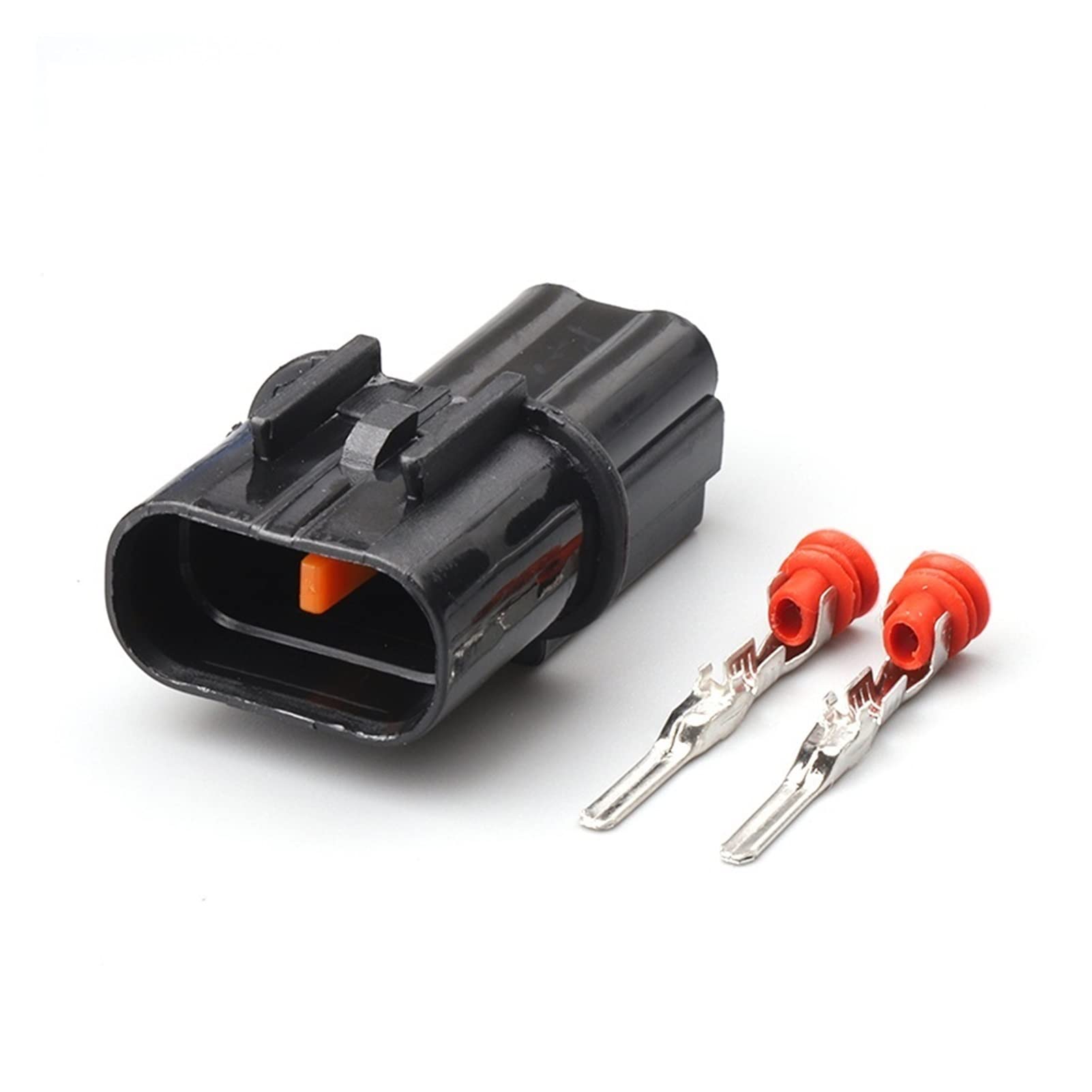 1 Set Kum Auto 2 Pin Abs Sensor Nebelscheinwerfer Automotive Kabelbaumverbinder PB625-02027. Compatible with Mits~bishi SOUAST PB621-02020(Dark Grey,1 Set of Male) von QSBVSO