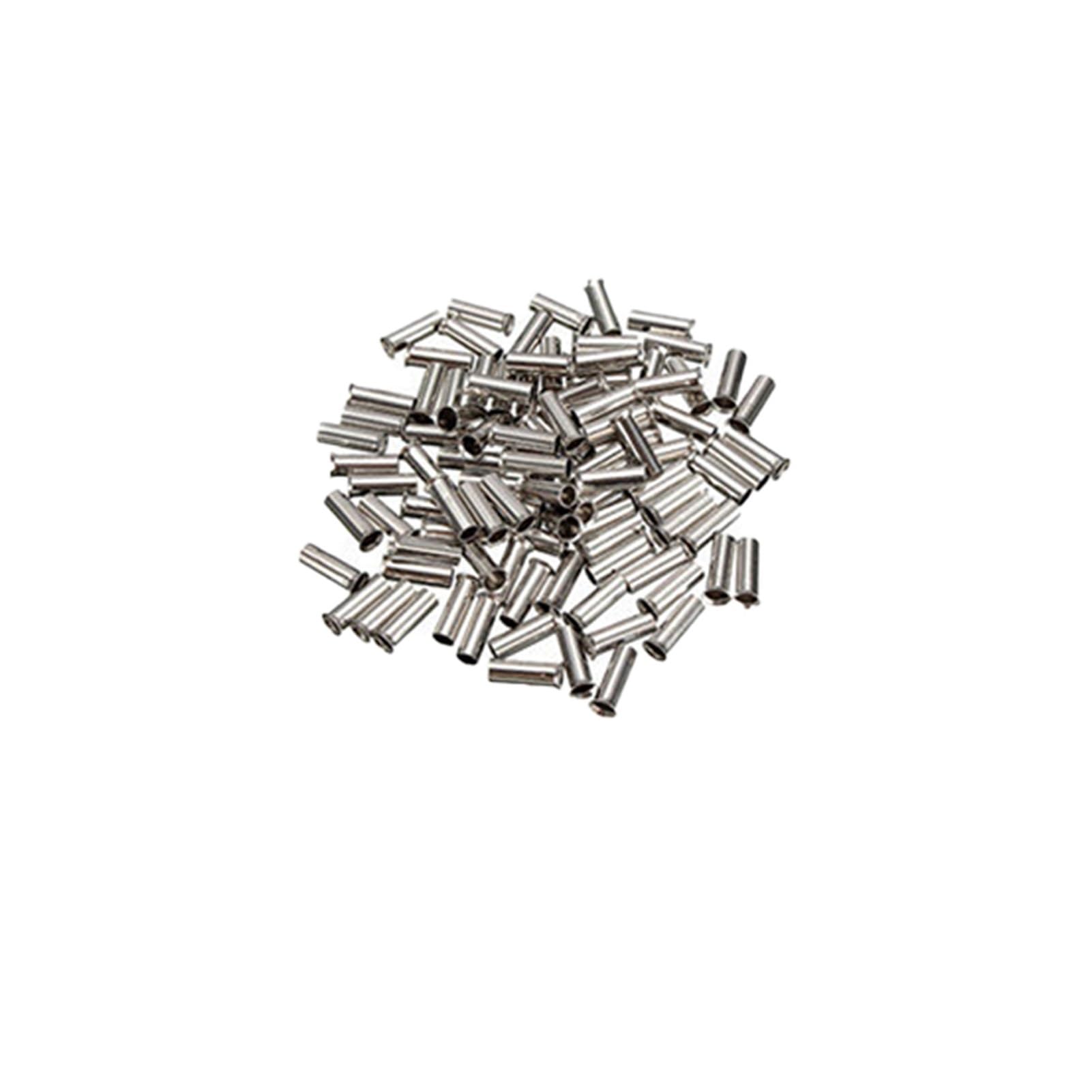 100/500 / 600pcs 0.5mm2-6mm2 Nicht isolierter Drahtverbinder Aderendhülsen elektrische Kabelanschluss Kupfer bloßer verzinnter Crimpterminal(100pcs 0.75mm2) von QSBVSO