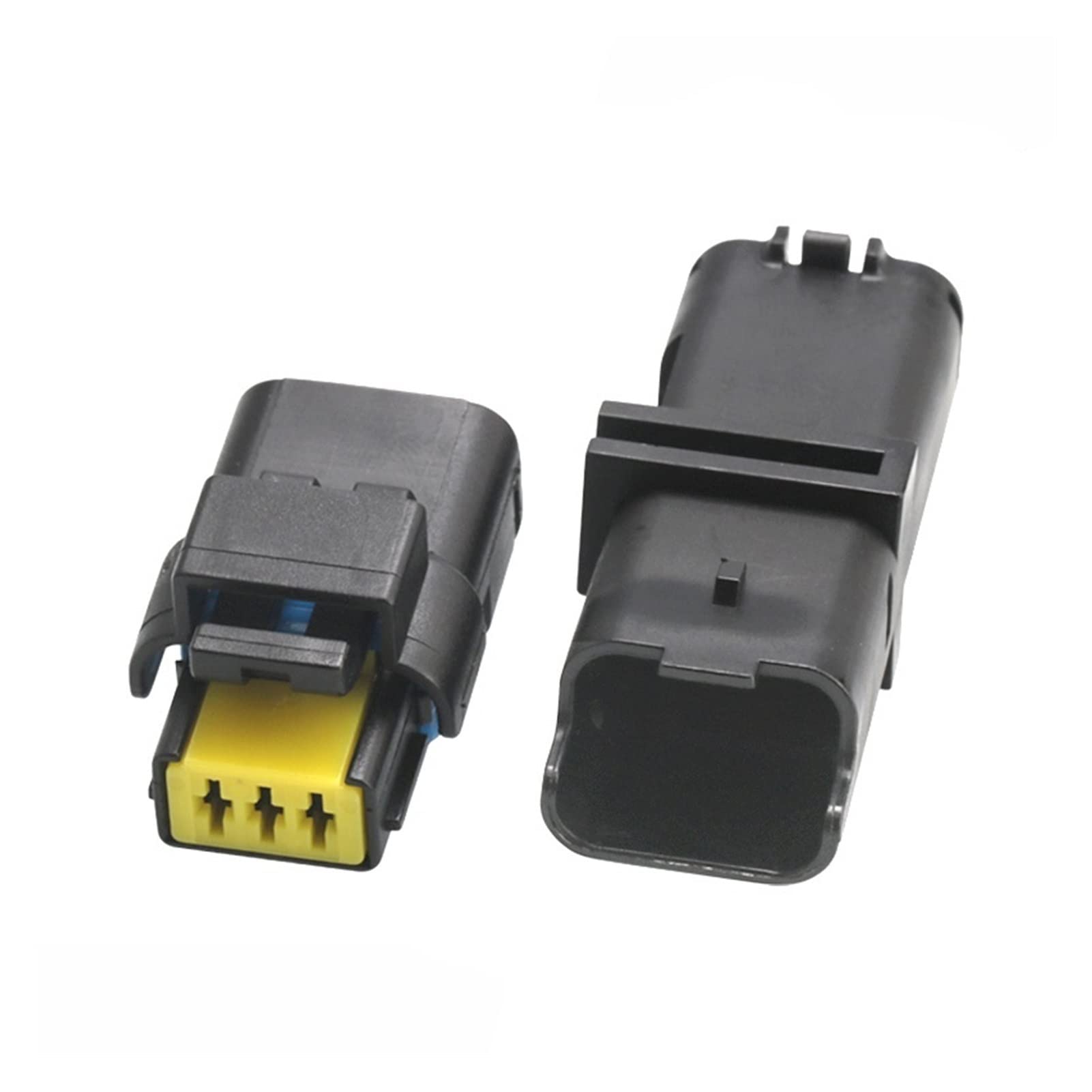 2 Sätze 3-Pin-männlicher weiblicher wasserdichter automatischer elektrischer Anschlussstecker FCI Auto-Kunststoffgehäuse-Stecker 211 PC032S0049 211PC032S0049(Army Green) von QSBVSO